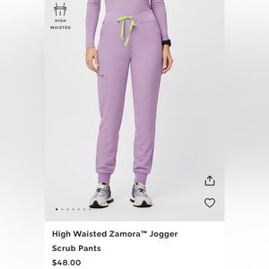 WOMENS LAVENDER HIGH WAISTED JOGGERS XL *limited edition*